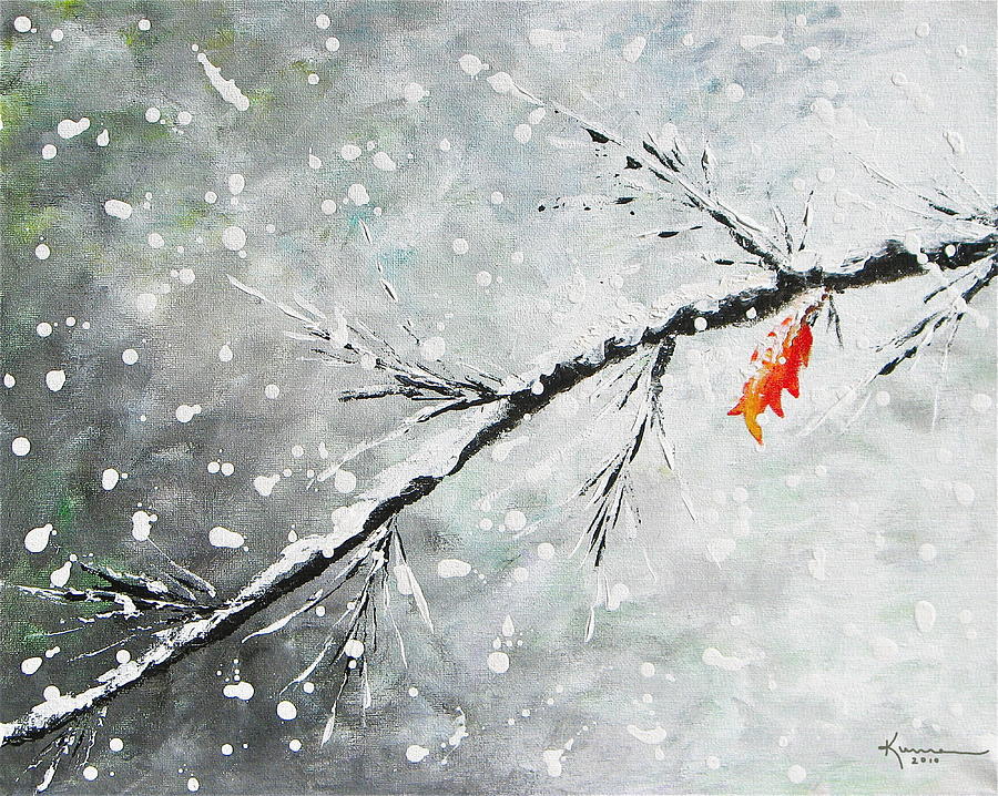 First Snowfall Painting by Kume Bryant
