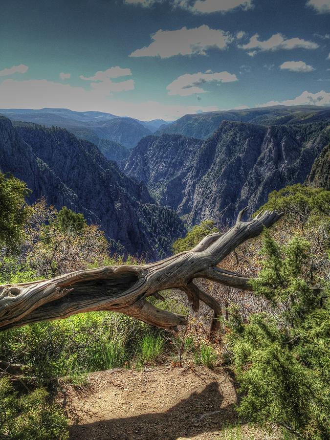 First View of the Black Canyon of the Gunnison Photograph by Roger Passman