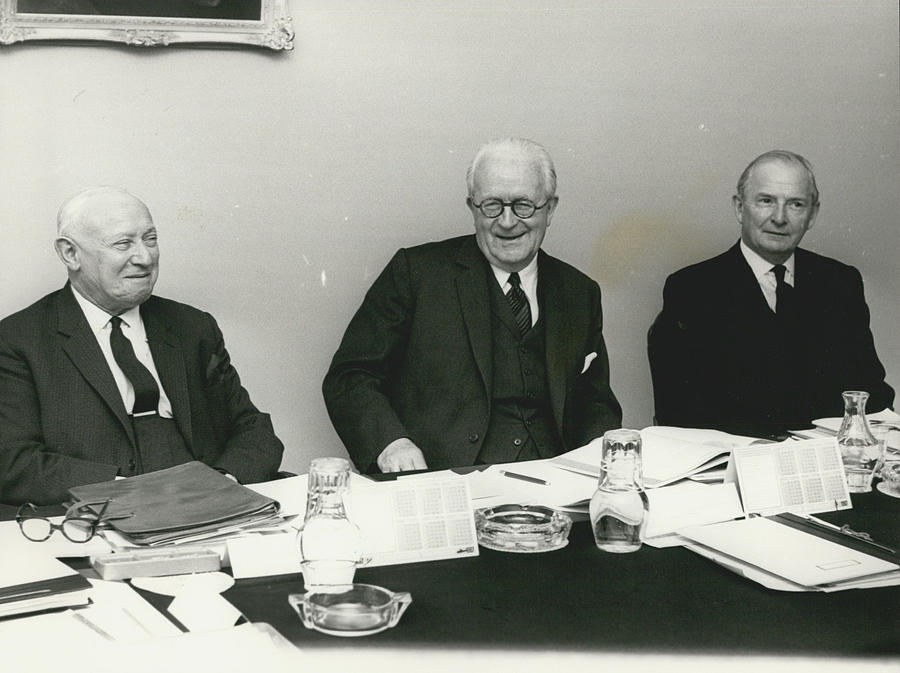 First Working Meeting Of The D-notice Committee Of Unquiry Photograph by Retro Images Archive