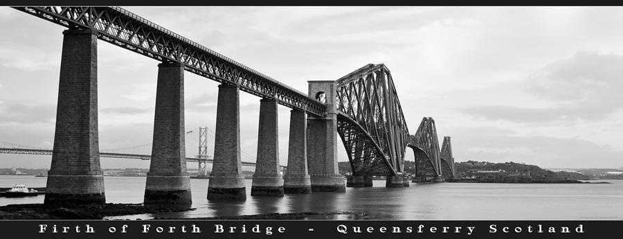 Architecture Photograph - Firth of Forth Bridge by AGeekonaBike Photography