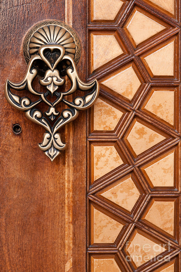 Firuz Aga Mosque Door 04 Photograph by Rick Piper Photography