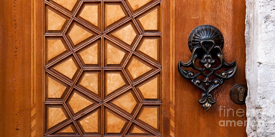 Firuz Aga Mosque Door 07 Photograph by Rick Piper Photography