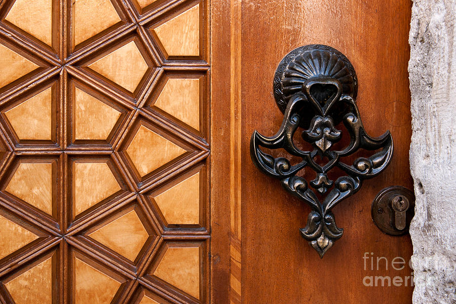 Firuz Aga Mosque Door 08 Photograph by Rick Piper Photography