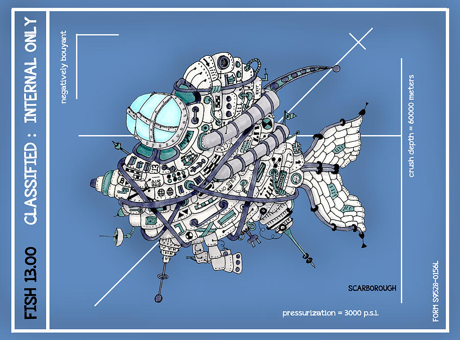 Fish 13.00 Plan Digital Art
