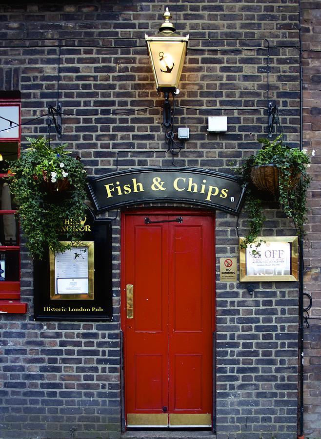 Fish and Chips in London Photograph by Jennifer Lamanca Kaufman | Fine ...