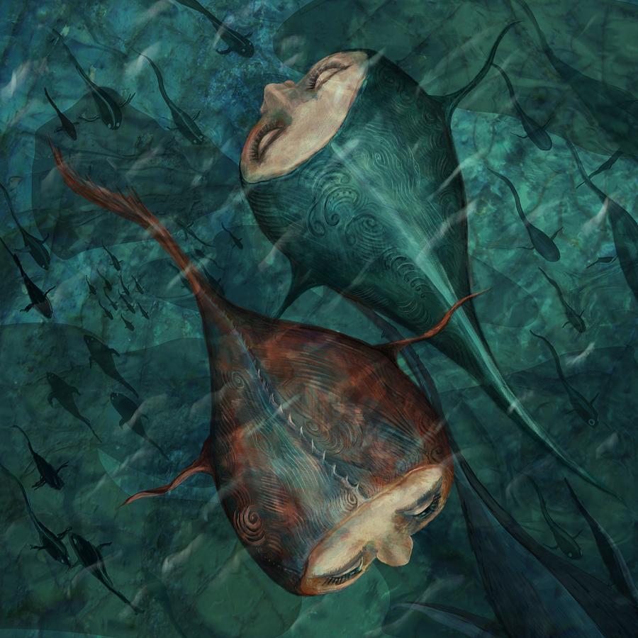 Fish Digital Art by Catherine Swenson