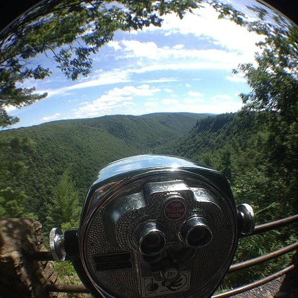 Fish Eye Of The Pa Grand Canyon And A Photograph by Ross Shaffer