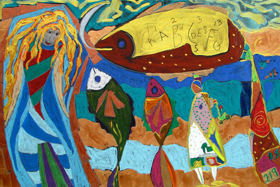 Fish File Codex The Mother Word 1 Painting by Clarity Artists
