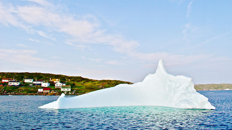 FISH Iceberg Seen from Tour Boat in Saint Anthony Bay-Newfoundland-canada  Photograph by Ruth Hager