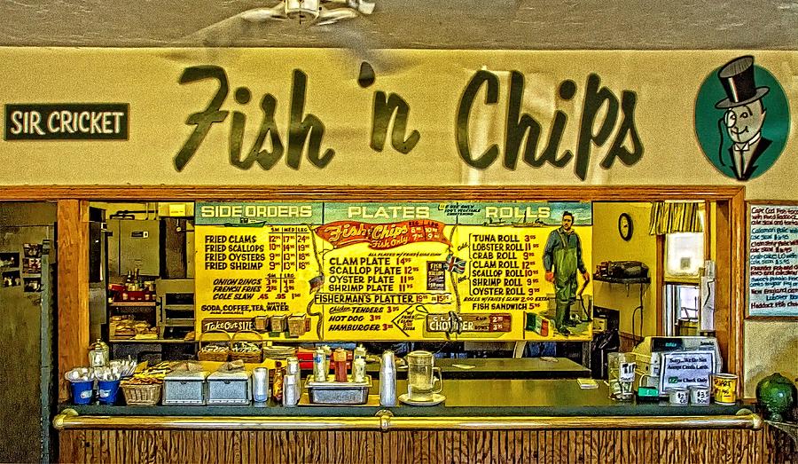 Fish N Chips Photograph by Constantine Gregory