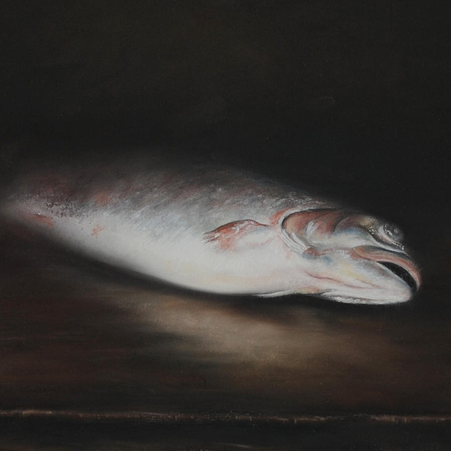 Still Life Pastel - Fish by Natasha Zivojinovic Still Life Pastel - Fish by Natasha Zivojinovic