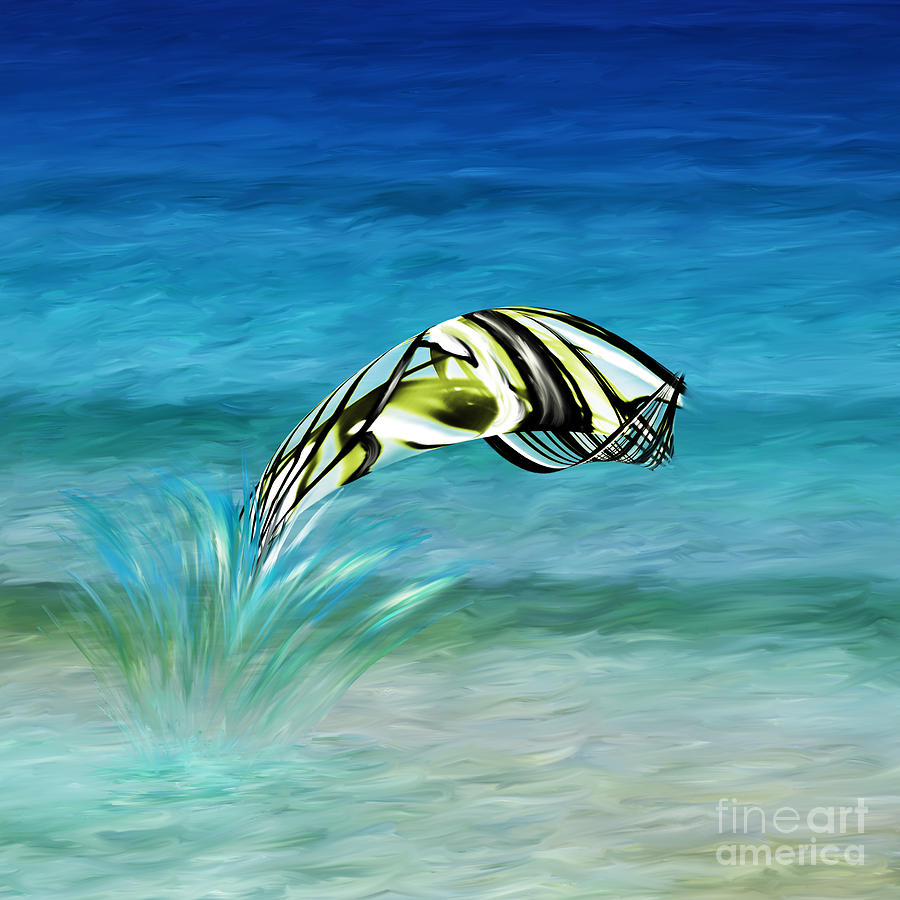 Fish Painting - Fish Out of Water  by Kathryn L Novak