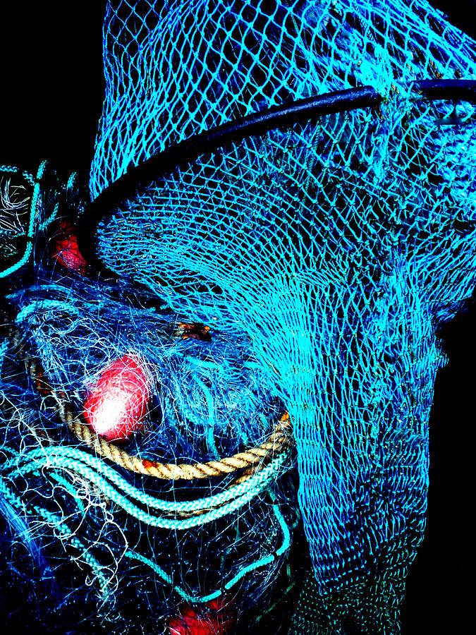 Fish Robe Net Play  Photograph by Colette V Hera Guggenheim
