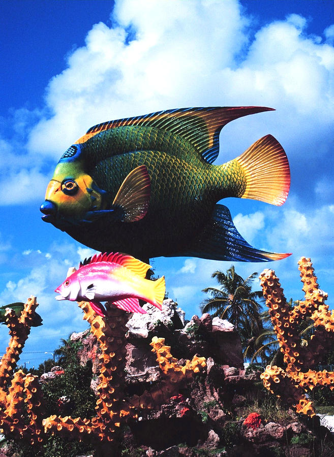 Key Largo Digital Art - Fish Sculpture by Unknown