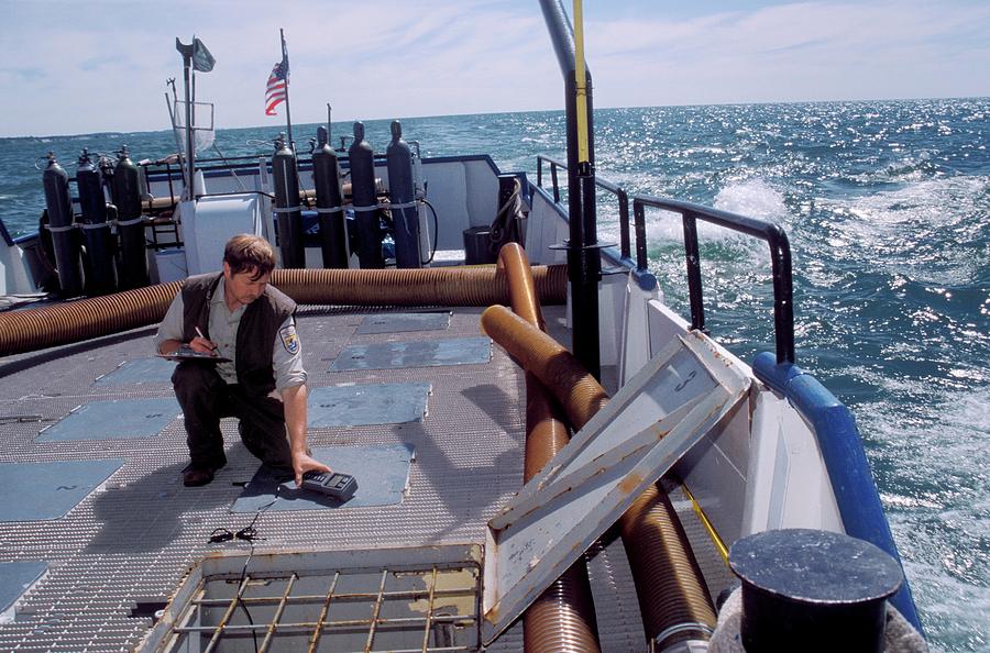 Fish Stocking In Lake Michigan Photograph by Jim West