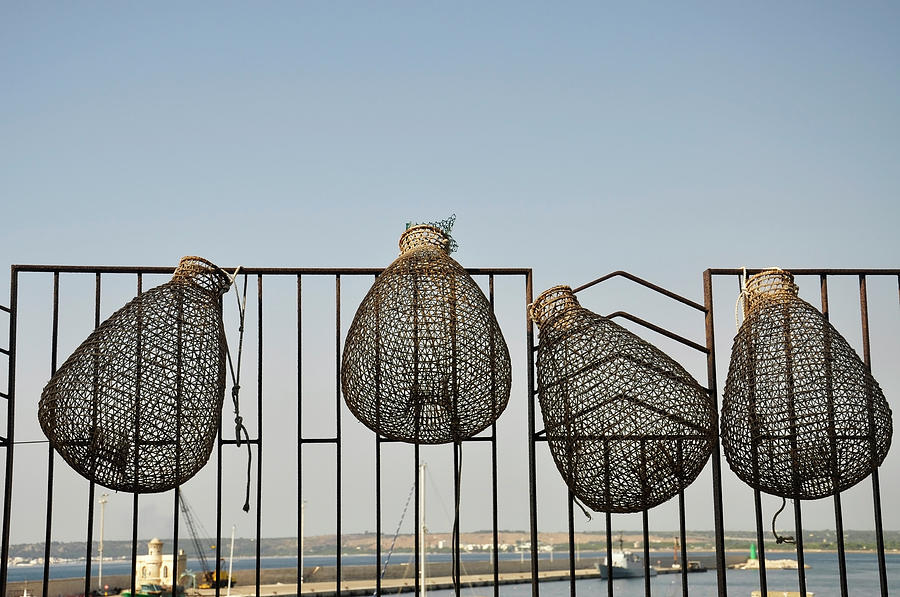 Fish Traps Photograph by Stefano Salvetti