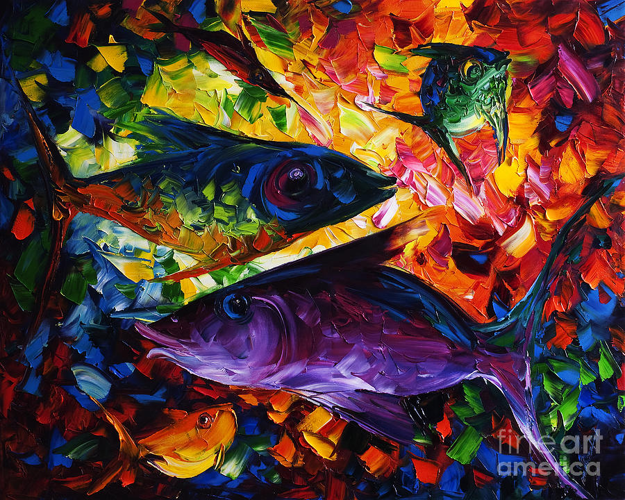Fish Painting by Willson Lau