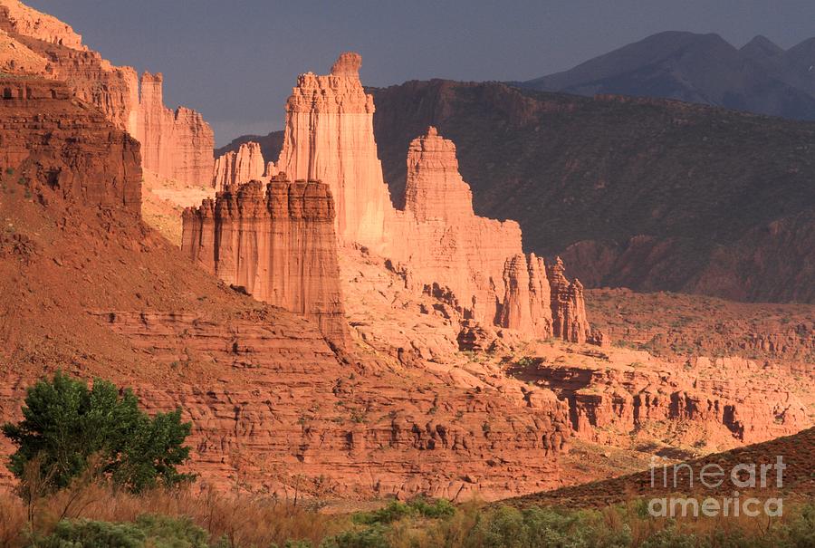 Fisher Towers Sunset Photograph by Adam Jewell