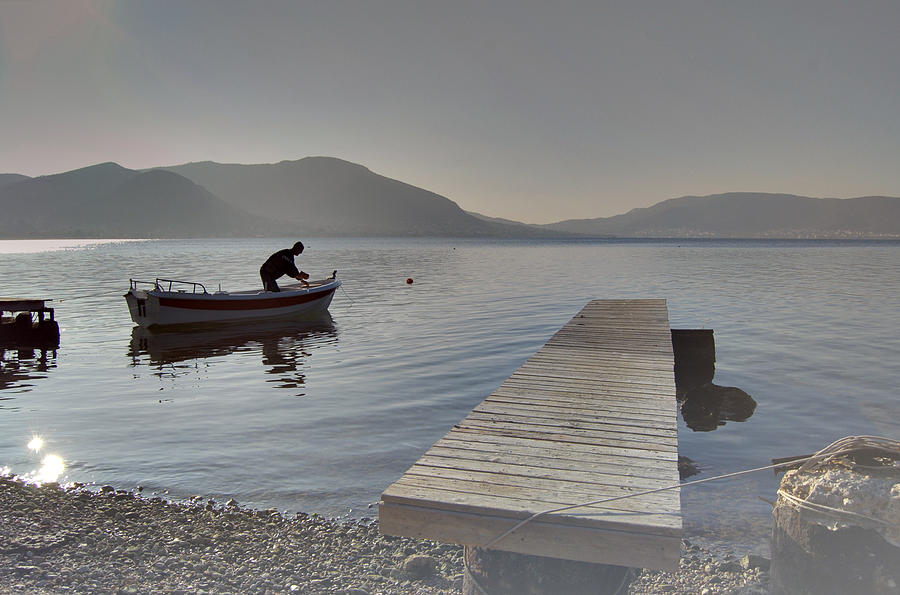 Fisherman Photograph by Apostolos Gaglias | Fine Art America