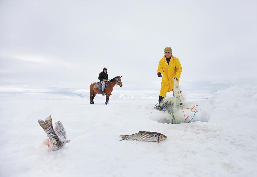 Fish Photograph - Fisherman by Nese Ari