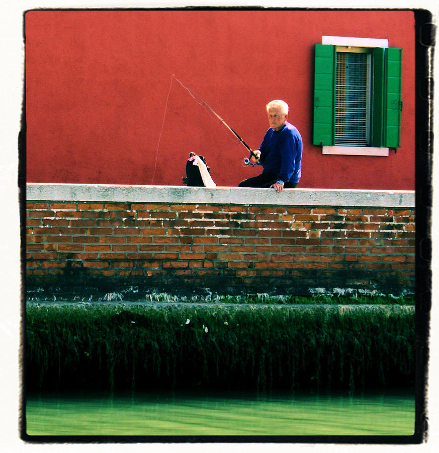 Fisherman Photograph by Ron Harpham