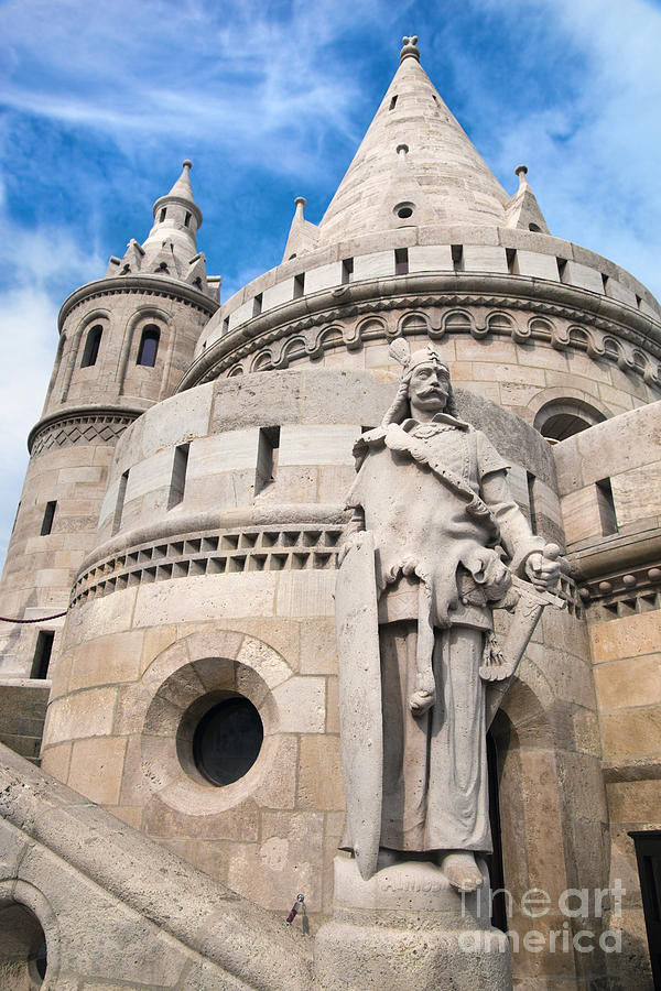 Fishermans Bastion in Budapest Photograph by Michal Bednarek