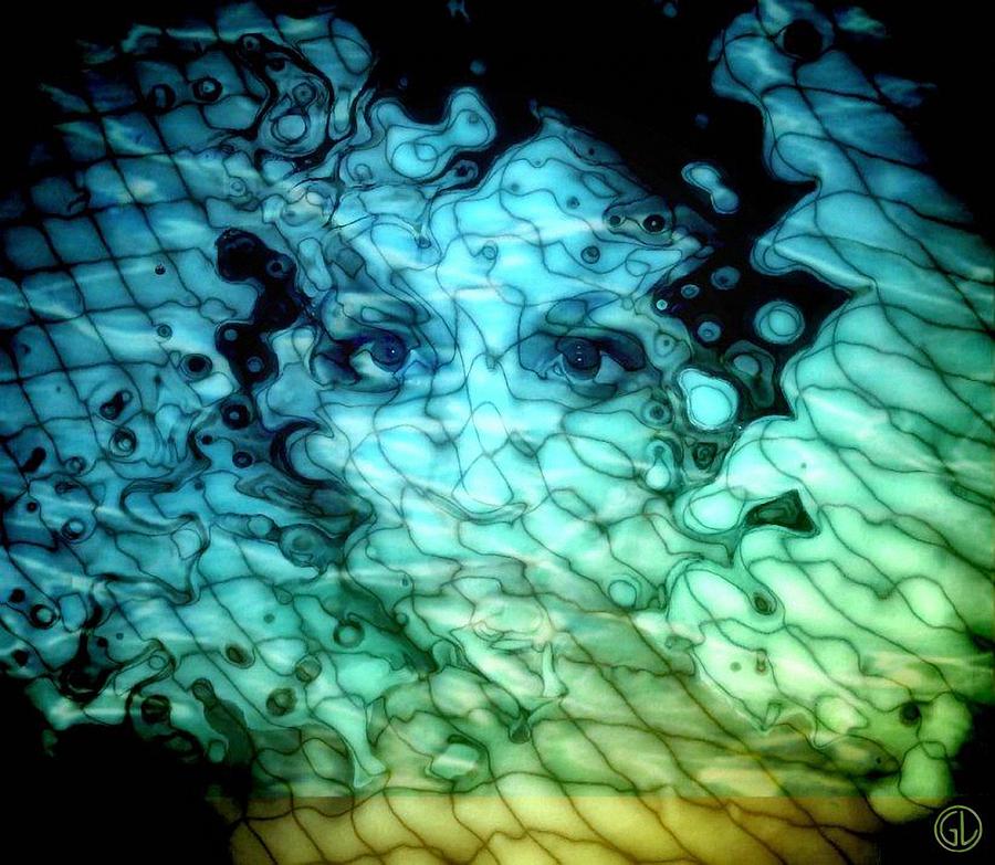 Mermaid Digital Art - Fishermans catch by Gun Legler