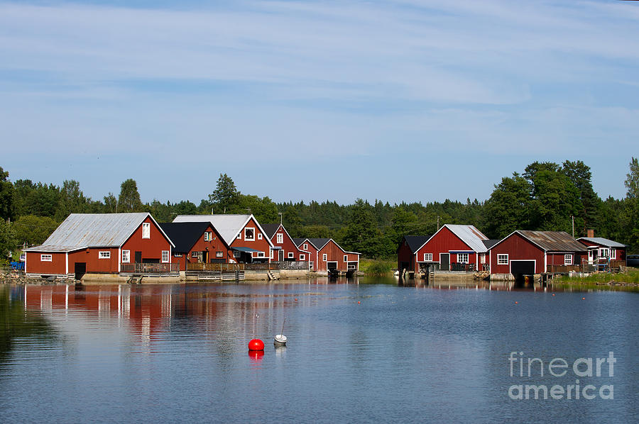 Fishermans harbour Photograph by Torbjorn Swenelius
