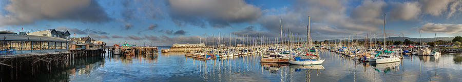 Fishermans Wharf And Marina - Monterey Photograph by Photo By Chris Axe