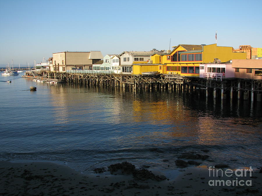 Fishermans Wharf Photograph by James B Toy