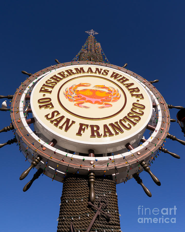 Fishermans Wharf San Francisco California DSC2050 Photograph by Wingsdomain Art and Photography