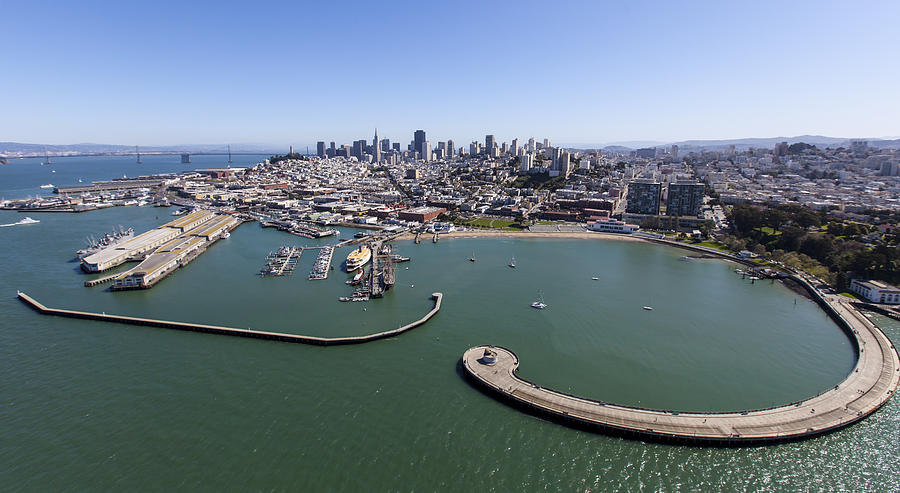San Francisco Photograph - Fishermans Wharf, San Francisco by Dave Cleaveland