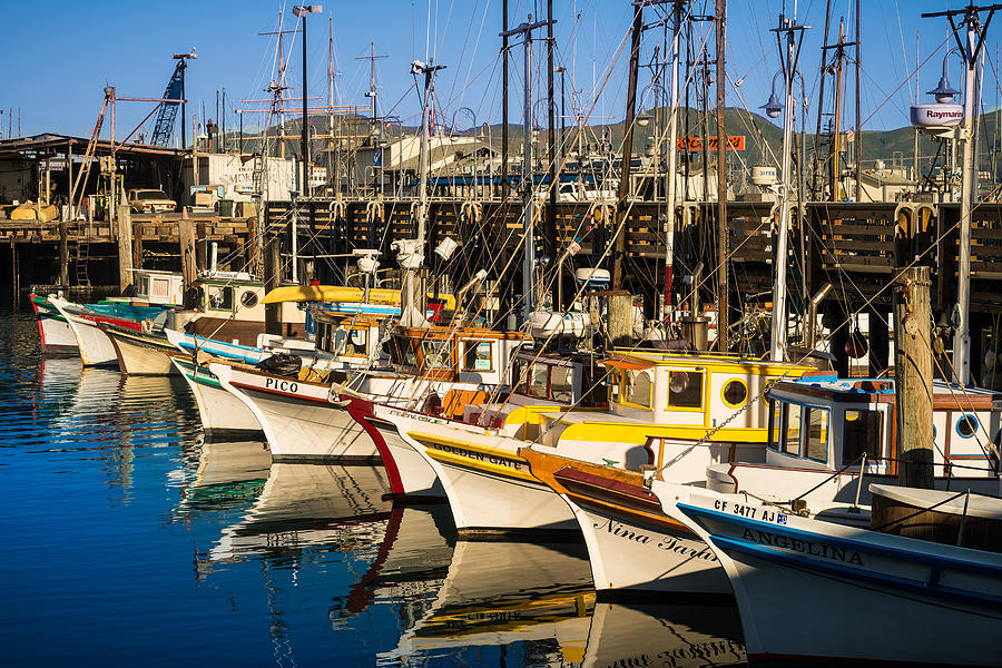 Boat Photograph - Fishermans Wharf San Francisco by Steve Gadomski