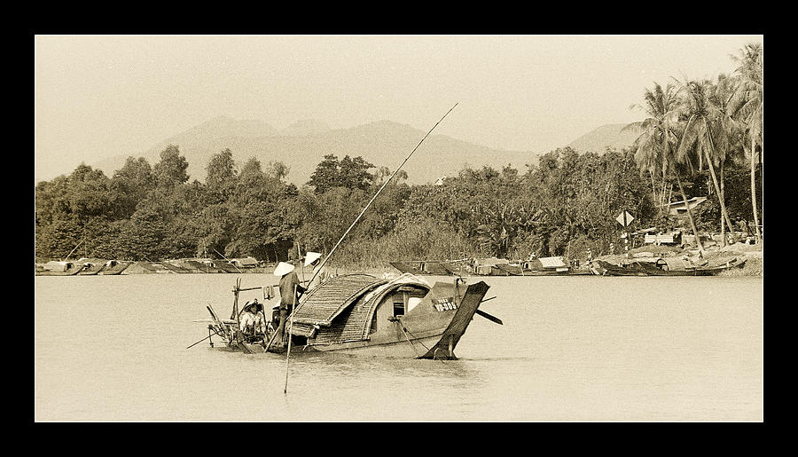 Fishermen of the Perfume River Photograph by Weston Westmoreland