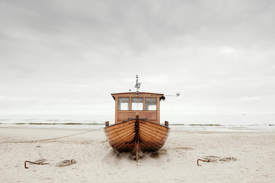 Fishing Boat Photograph by Jorg Greuel