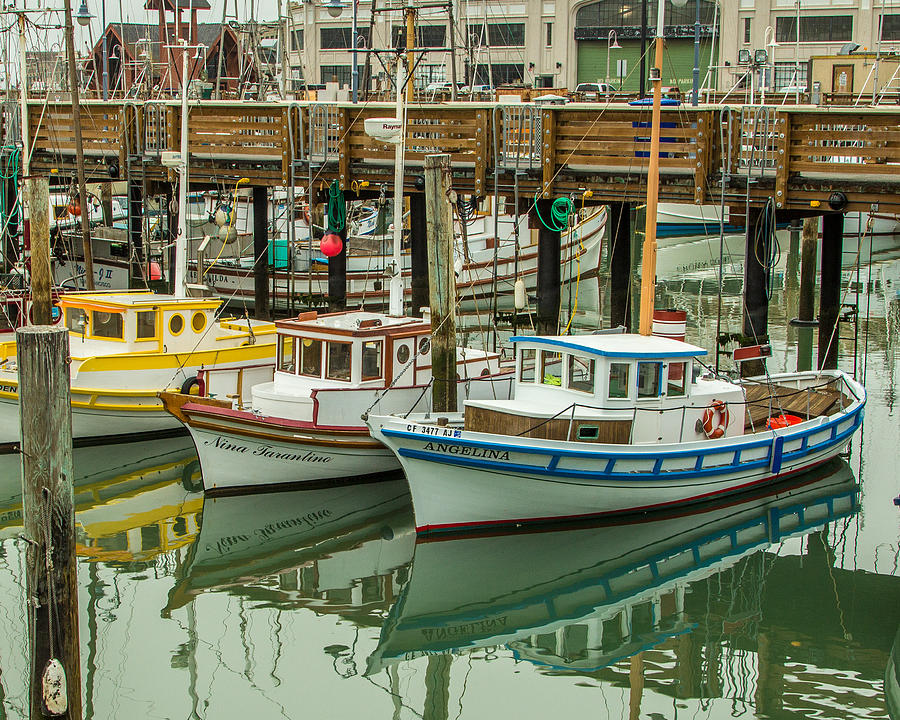 San Francisco Photograph - Fishing Boat by Ken Kobe