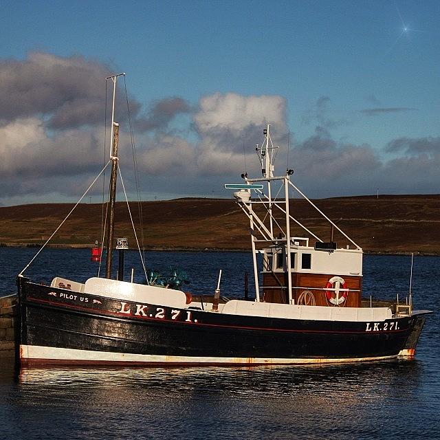 Fishing Boat, Lerwick Harbour, Shetland Photograph by Phil Tomlinson
