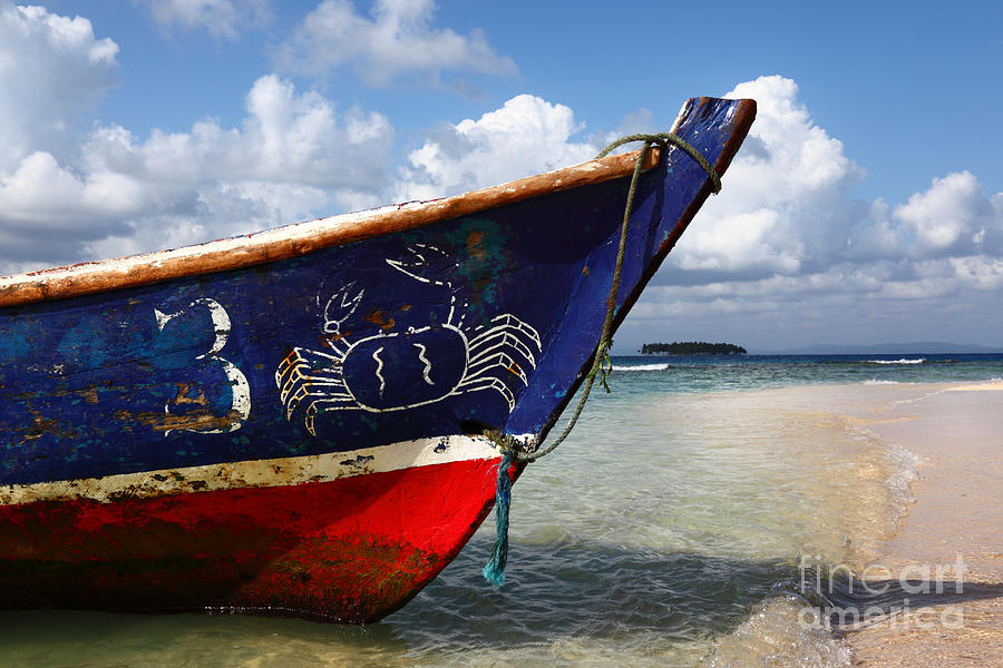 Fishing Boat Panama Photograph by James Brunker
