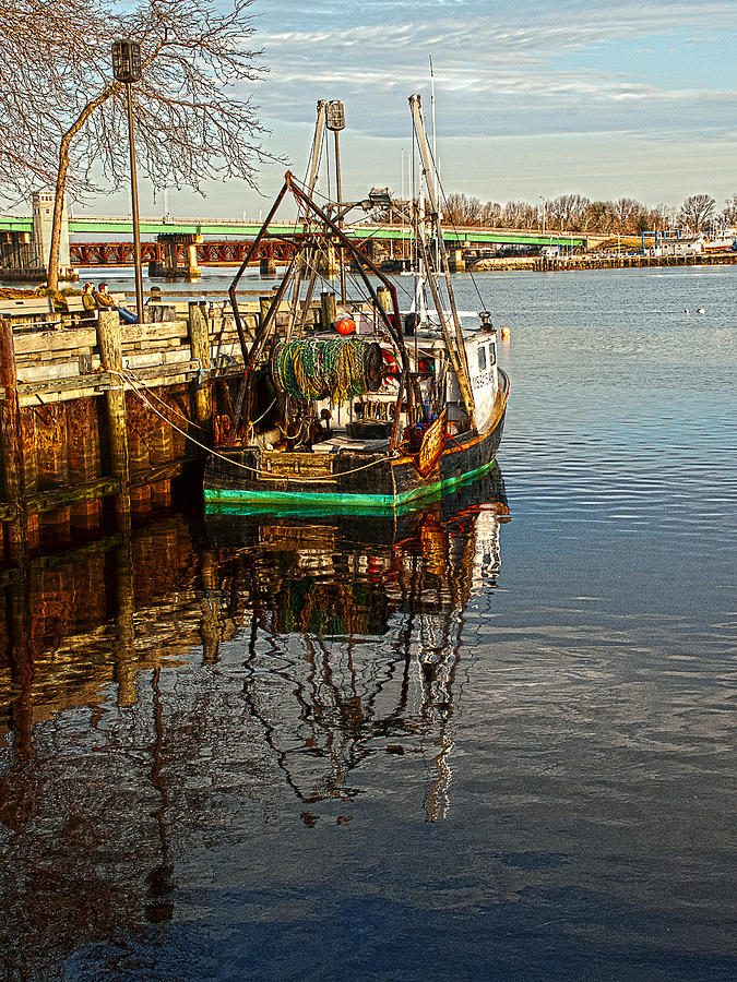 Fishing Boat Photograph by Rick Mosher