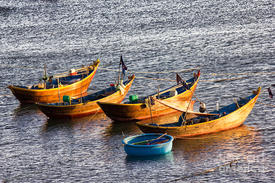 Boat Photograph - Fishing Boats by Christos Koudellaris