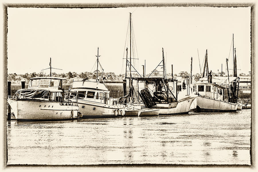 Fishing Boats Photograph by Diana Powell