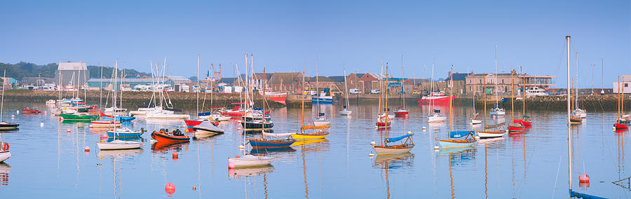 Fishing Boats in the Howth Marina Photograph by Semmick Photo