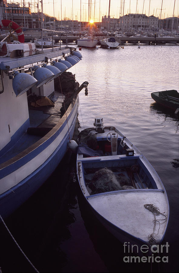 Fishing boats Photograph by Riccardo Mottola
