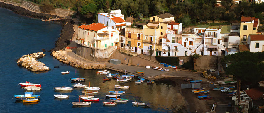 Fishing Boats Southern Italy Photograph by Cliff Wassmann