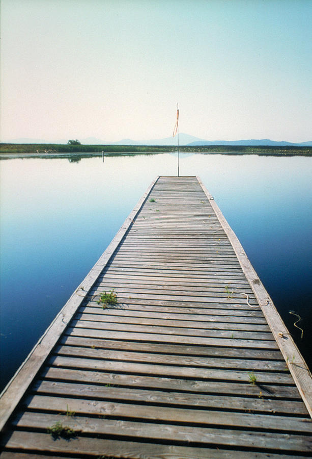 Fishing Dock Photograph by Joseph Sohm