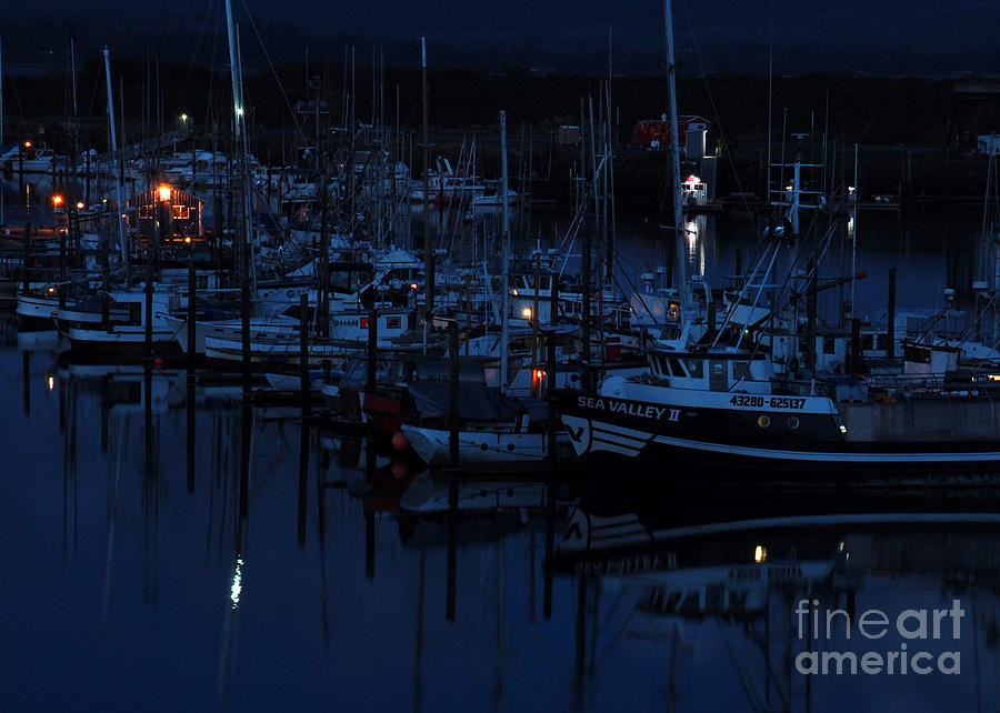 Fishing Fleet at Rest I Photograph by Chuck Flewelling