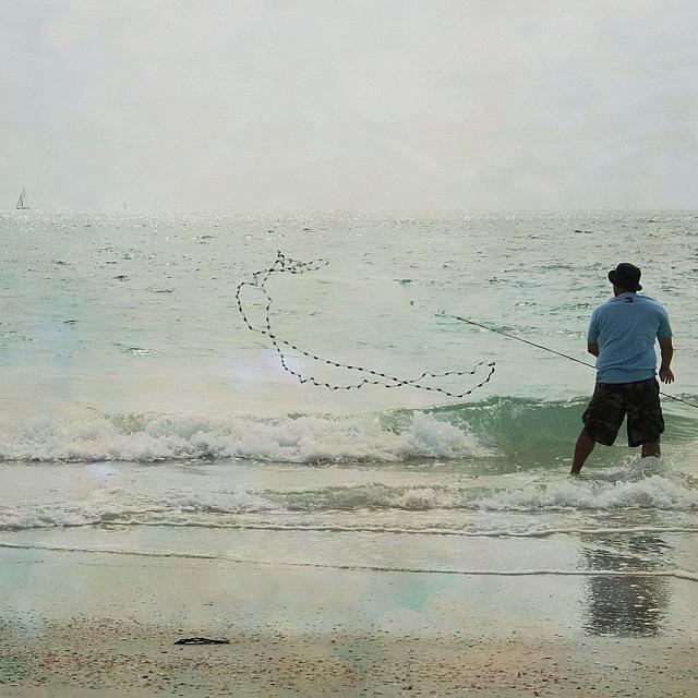 Beautiful Photograph - #fishing #florida #clearwaterbeach by Georgia Fowler Beautiful Photograph - #fishing #florida #clearwaterbeach by Georgia Fowler