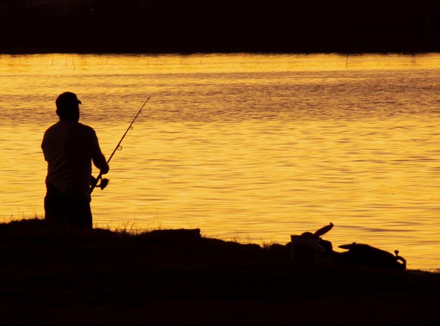 Fishing in the dark by Robert Brown