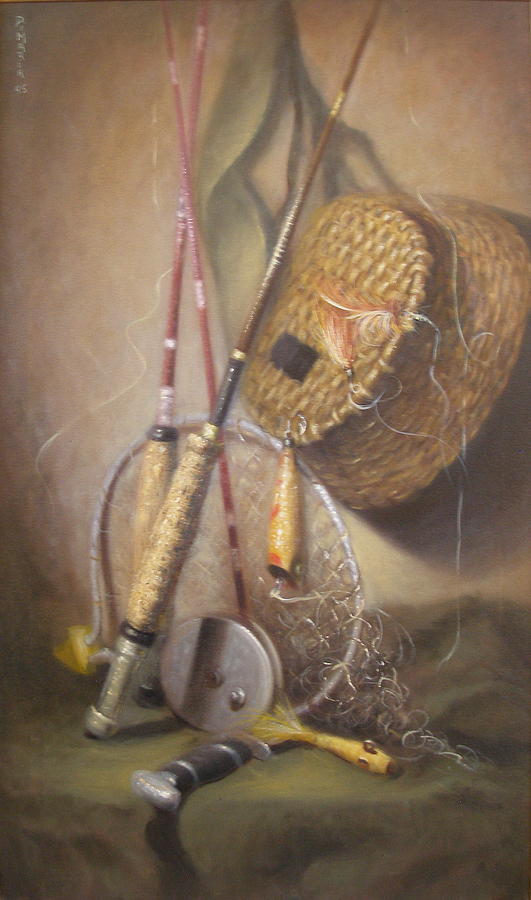 Fishing Memories #2 Painting by Donelli  DiMaria