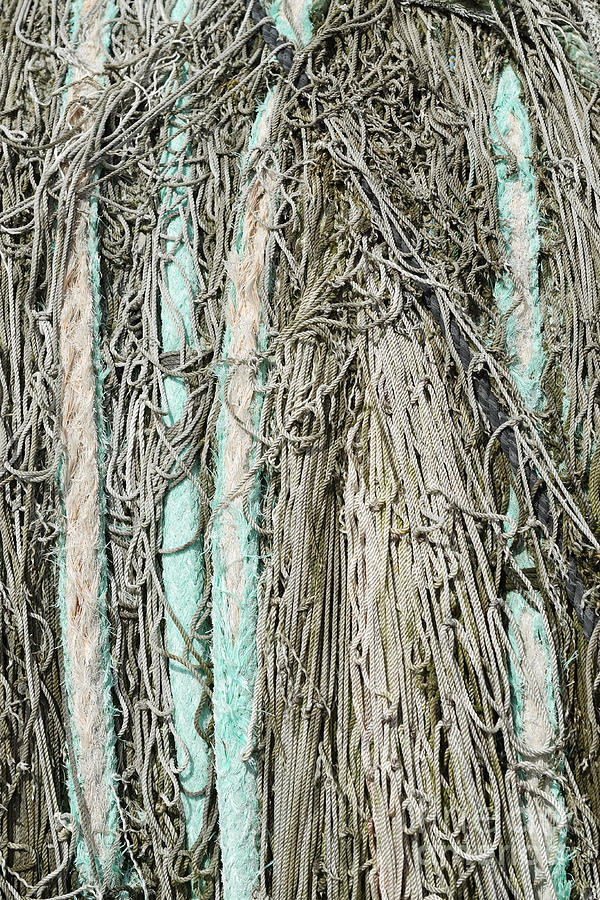 Rope Photograph - Fishing Net by John Greim